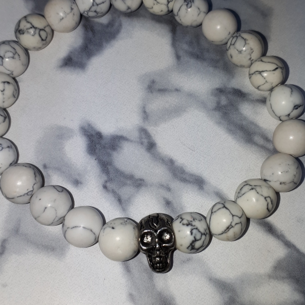 Hand made Scull bracelet